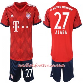 Maillot/Tenue Bayern Munich Alaba 27 Enfant Domicile 2018/2019